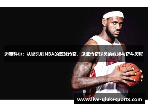 迈克科尔：从街头到NBA的篮球传奇，见证传奇球员的崛起与奋斗历程